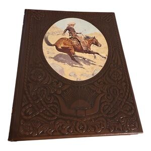 Vintage Western Embossed Book